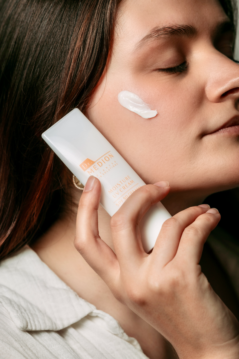 Dr. Medion Moisture UV Cream SPF50 PA++++ dermocosmetic packaging