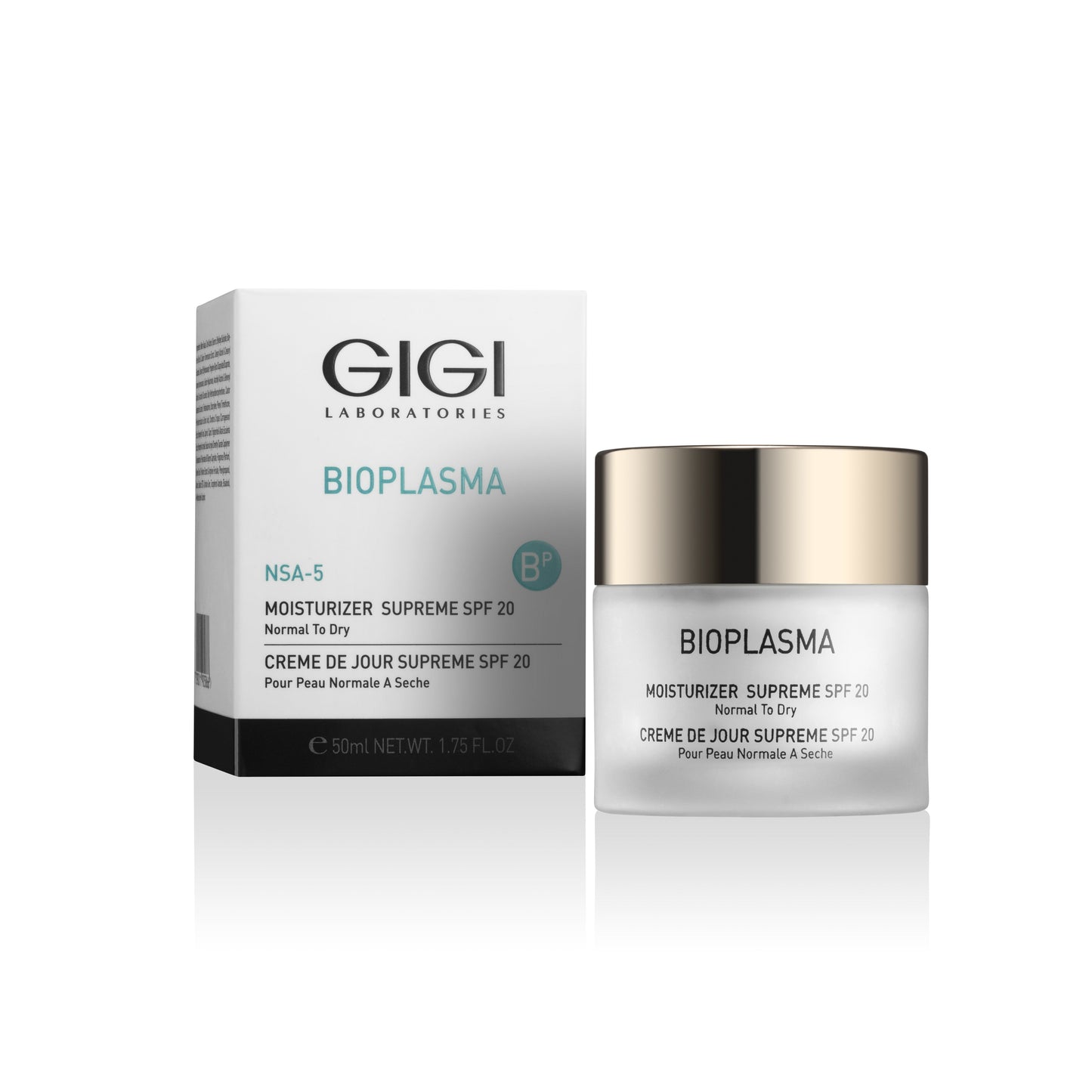 GIGI Bioplasma Moisturizer Supreme SPF 20 Normal to Dry