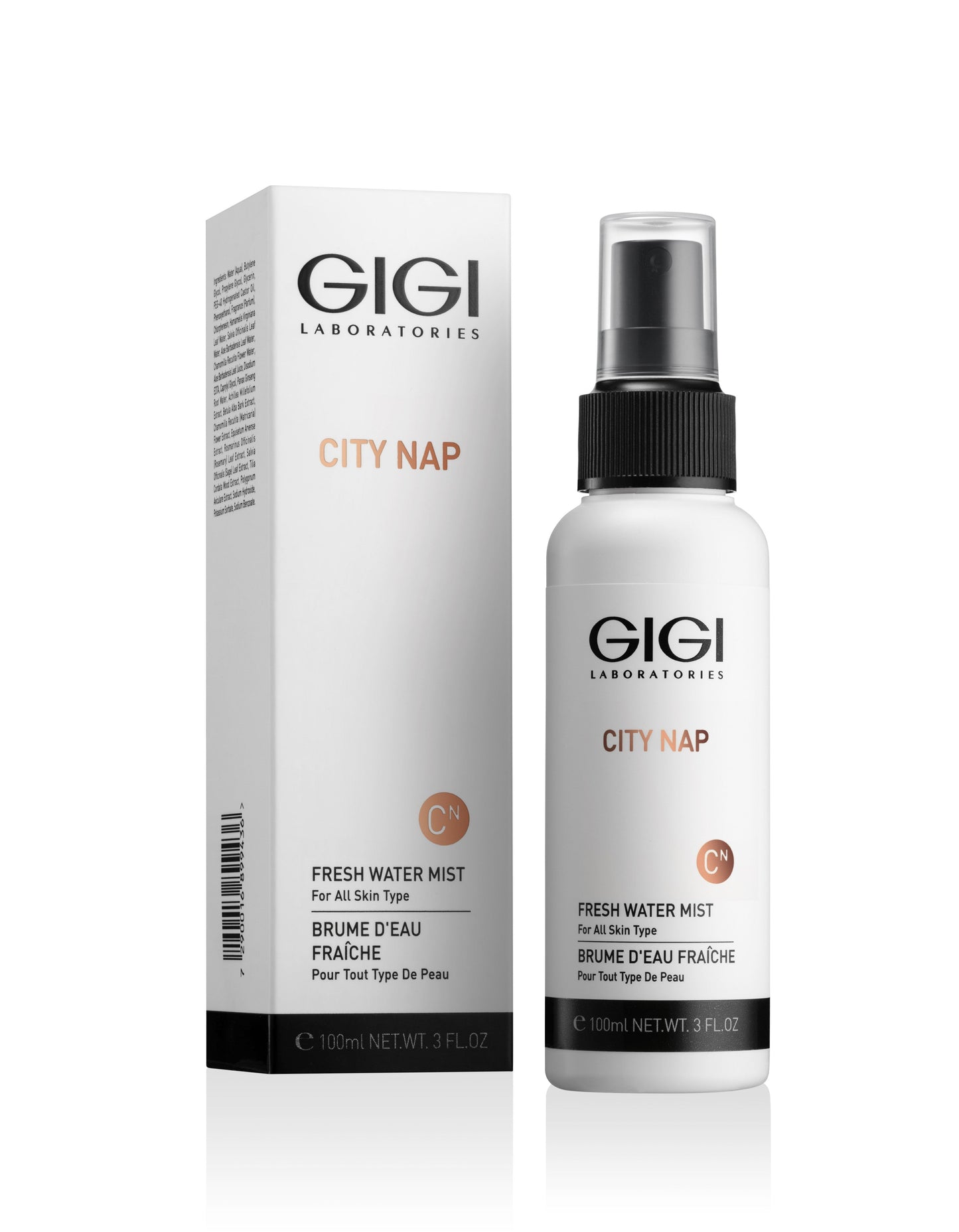 GIGI City NAP Urban Fresh Water Mist (Erfrischendes Gesichtswasser) 100ml
