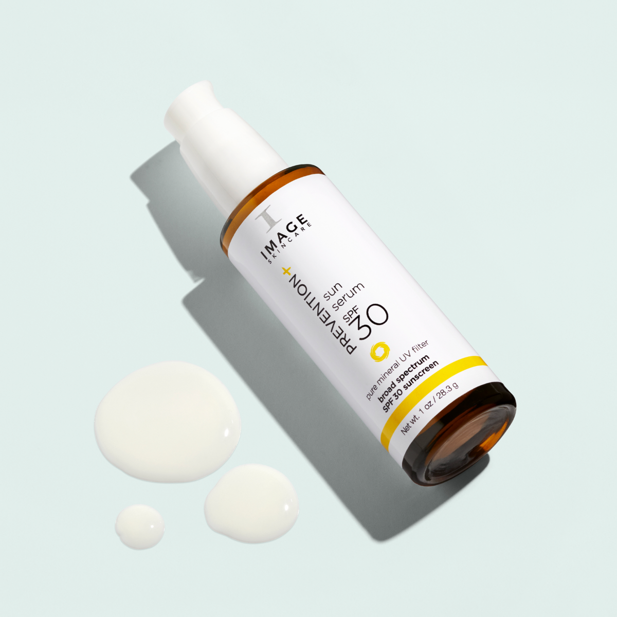 IMAGE Skincare PREVENTION+ sun serum with a sample