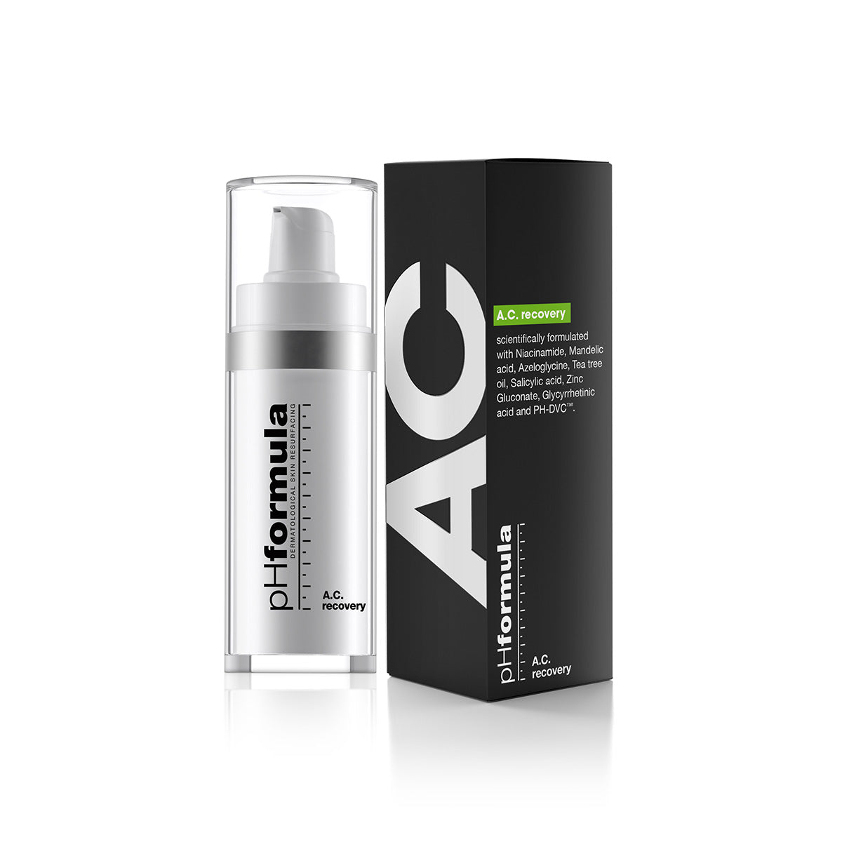Image of phFormula AC Recovery, an effective acne treatment.
