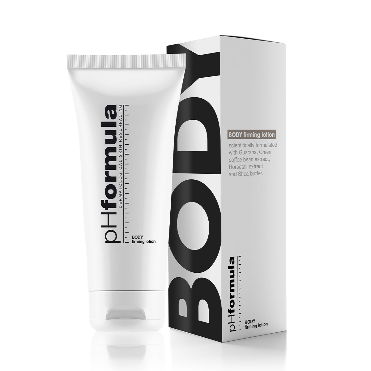 phFormula BODY firming lotion with box.