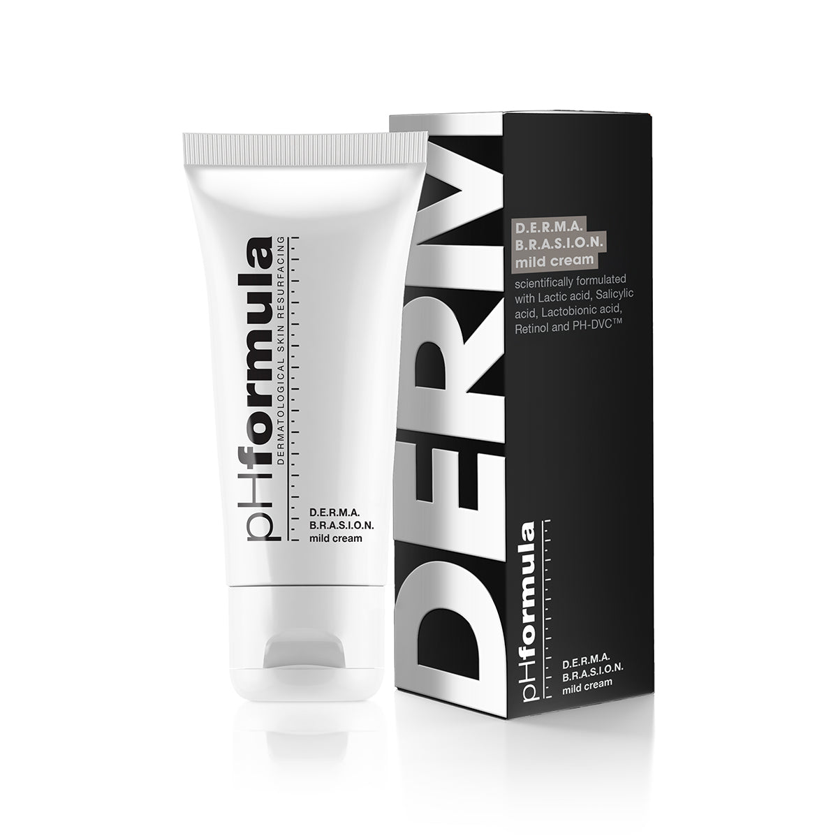 Image of phFormula DERMABRASION Cream, an innovative skin solution cream.