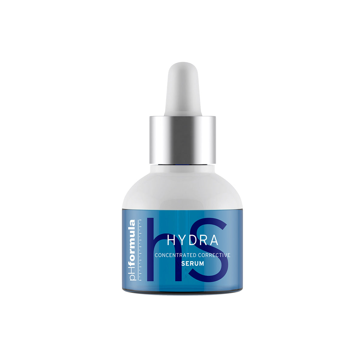 Close-up of phFormula HYDRA Serum bottle