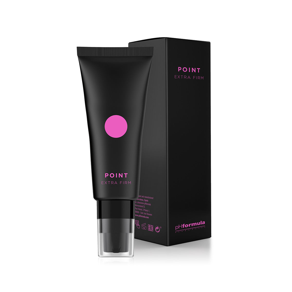 POINT extra firm by phFormula in luxurious packaging.