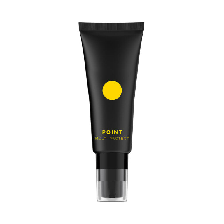 Close-up of phFormula POINT Multi Protect cream bottle