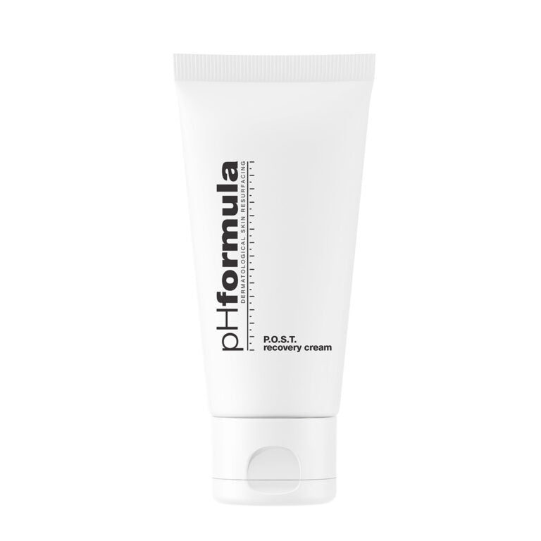 Image of phFormula POST Recovery Cream, a gentle and healing moisturizer that provides essential hydration and support for post-treatment recovery.
