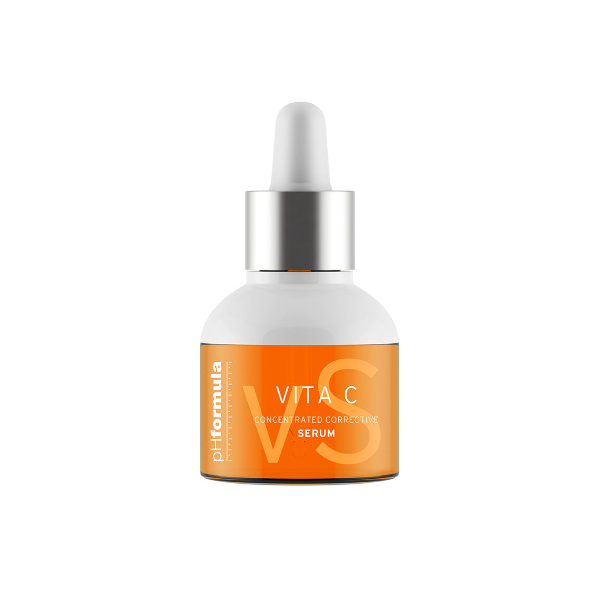 Close-up of phFormula VITA C Serum bottle