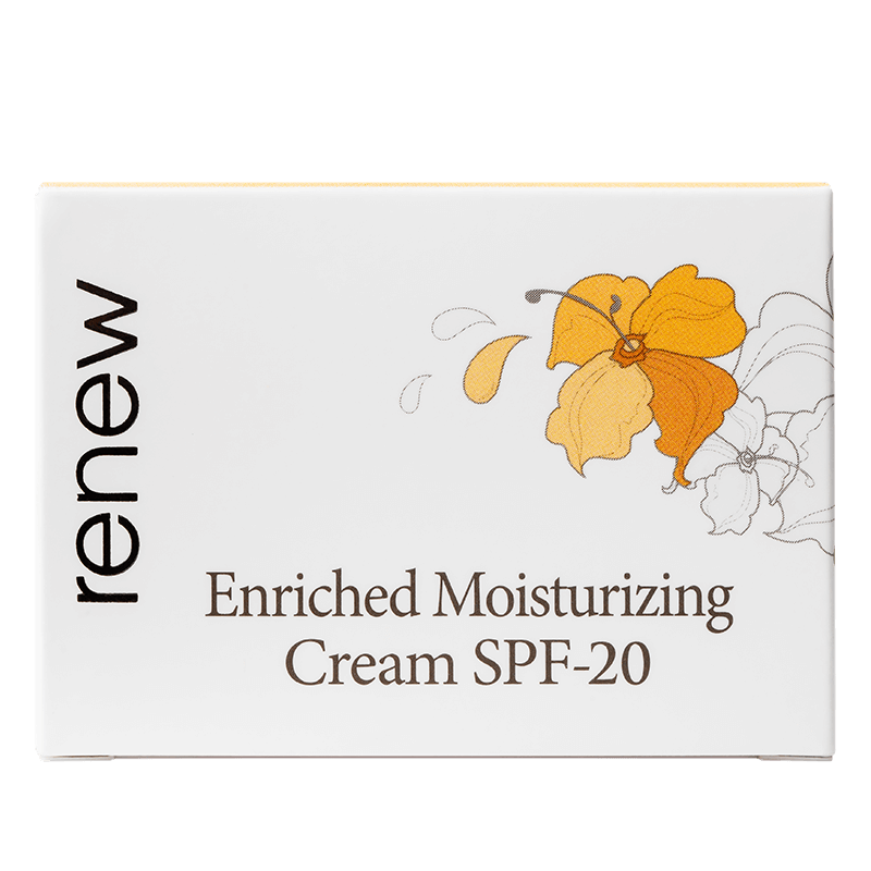 Renew Enriched Moisturizing Cream SPF-20 with box