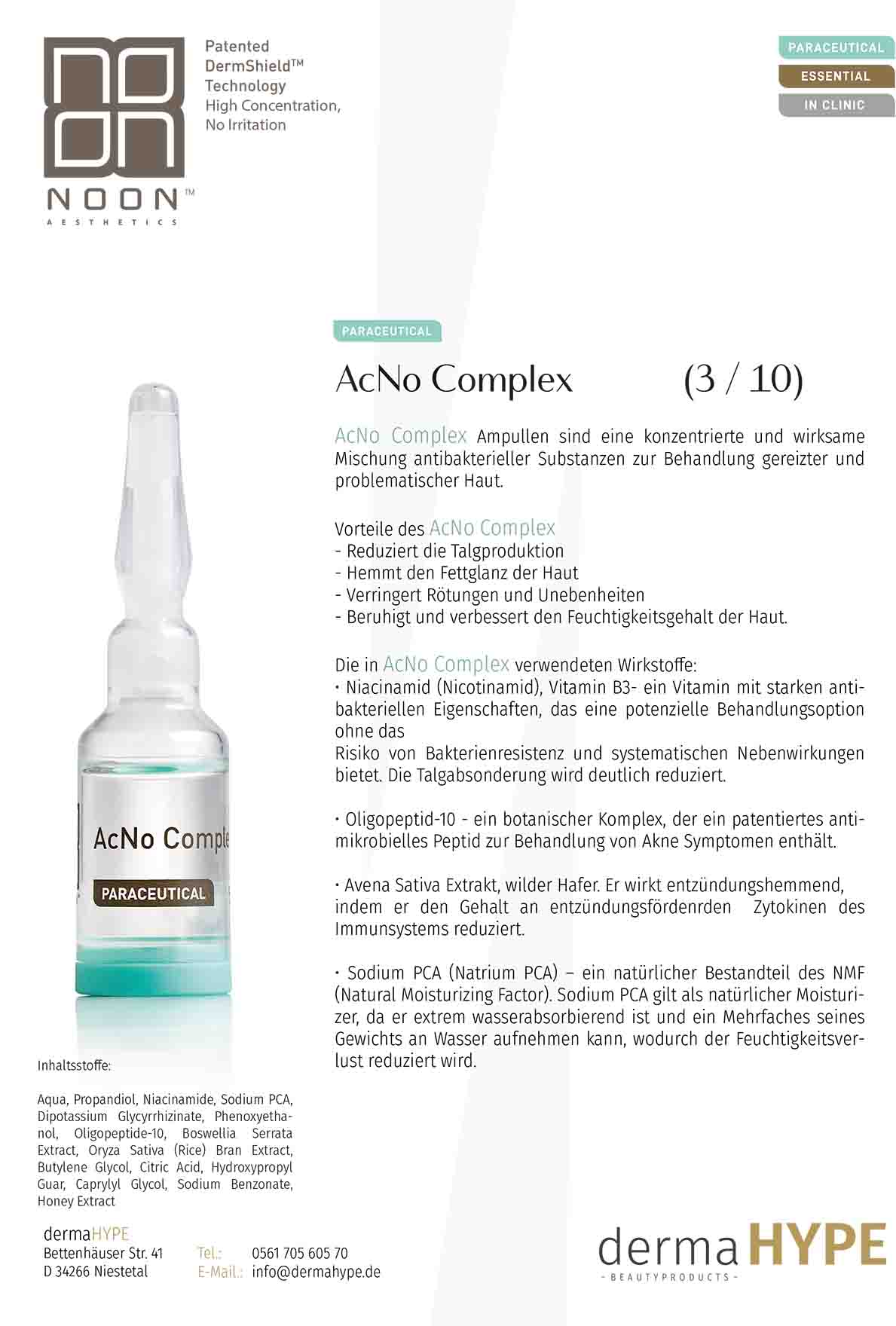 AcNo Complex Leaflet | Yuliskin.de