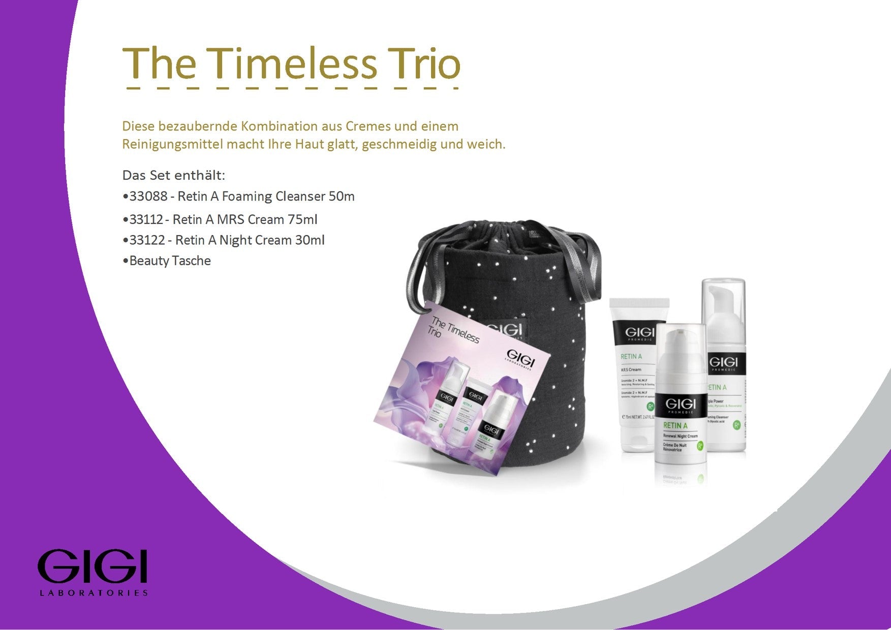 GIGI The Timeless Trio Set