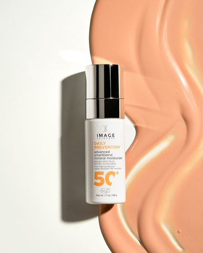 IMAGE DAILY PREVENTION Advanced Smartblend Mineral Moisturizer SPF 50  with cream