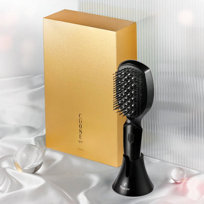 Plamine Clione Spa scalp care device with dual-layer bristle head
