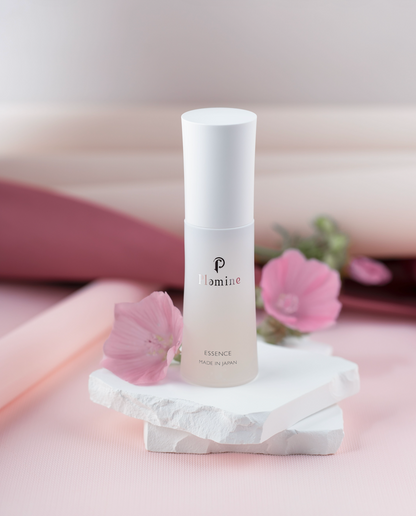 Plamine Essence fullerene face serum packaging