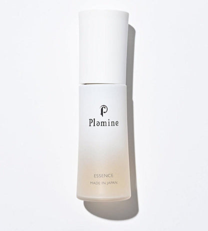 Plamine Essence serum dropper bottle on light background