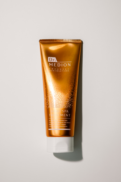 Single bottle of Dr. Medion Head Spa Treatment isolated on white, highlighting packaging
