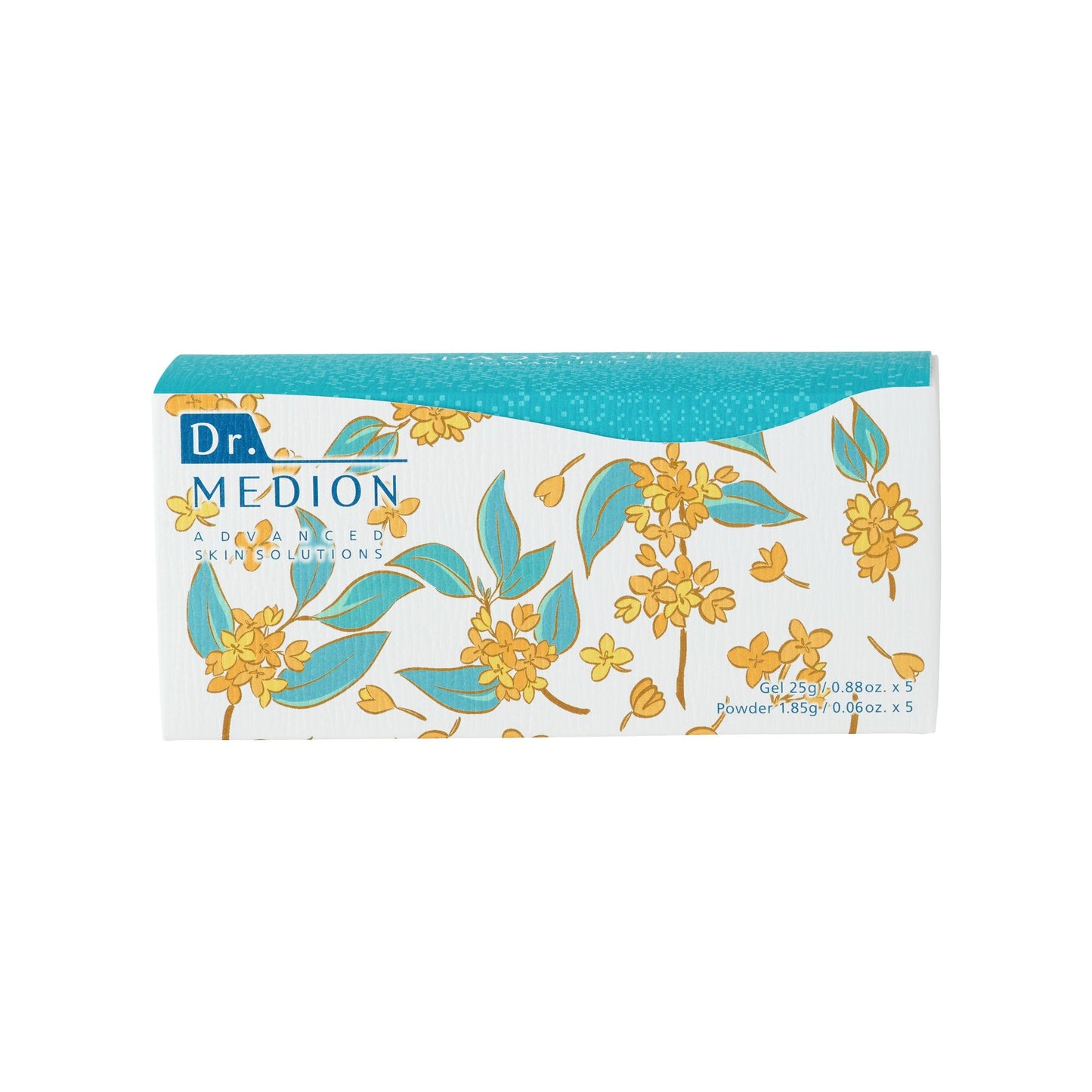 Dr. Medion Spaoxy Gel Clear Plus Osmanthus packaging with floral design