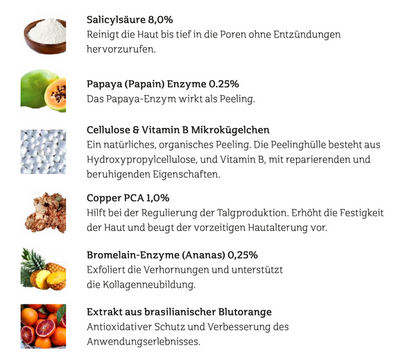 Ingredients of iS Clinical Tri-Active Exfoliating Masque