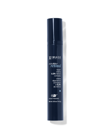 IMAGE AGELESS+ retinol repair crème 0.3% – elegant night cream packaging 14.2g