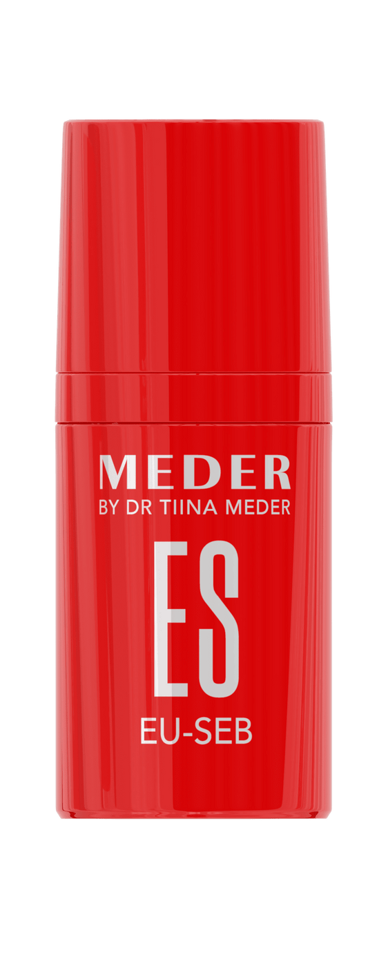 MEDER Eu-Seb Concentrate (4ES) tube front view showing Step 4 of the MEDER skincare system