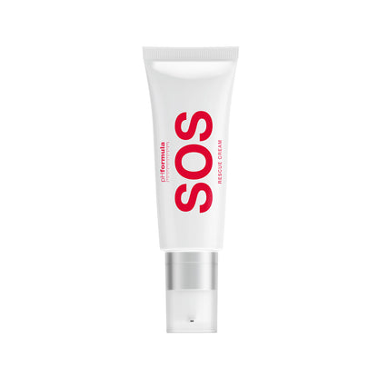 Close-up of phFormula SOS Rescue Cream without a box