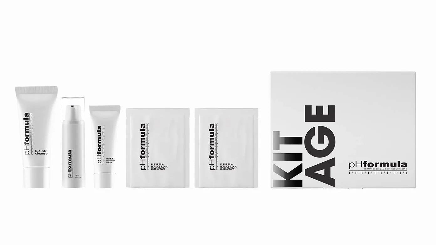 Image of phFormula AGE homecare kit, a comprehensive skin resurfacing program - travel size.