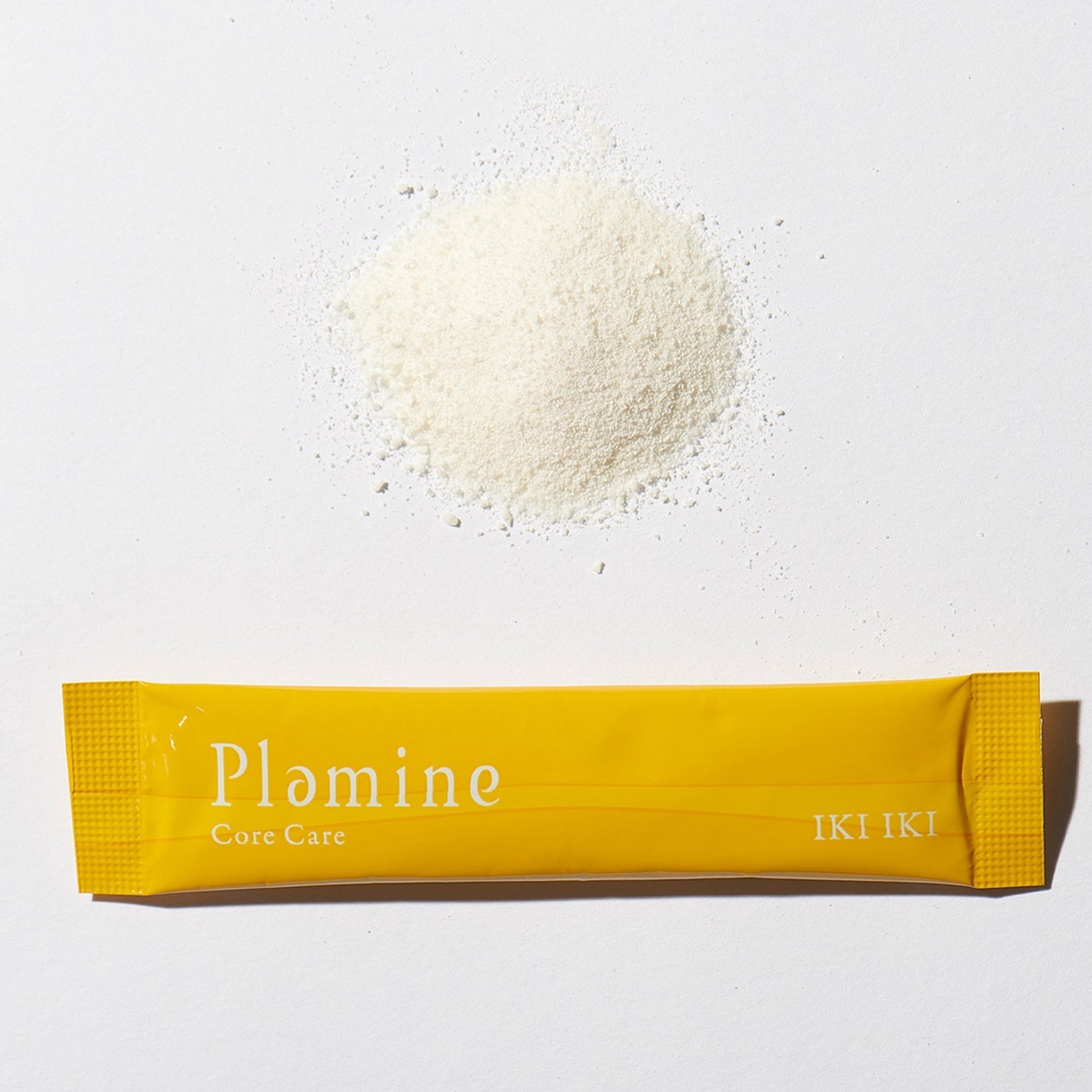 Plamine Core Care IKI-IKI box with individual powder sticks displayed