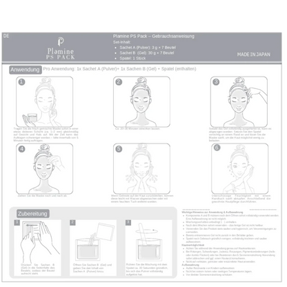 Plamine PS Pack mask texture during application