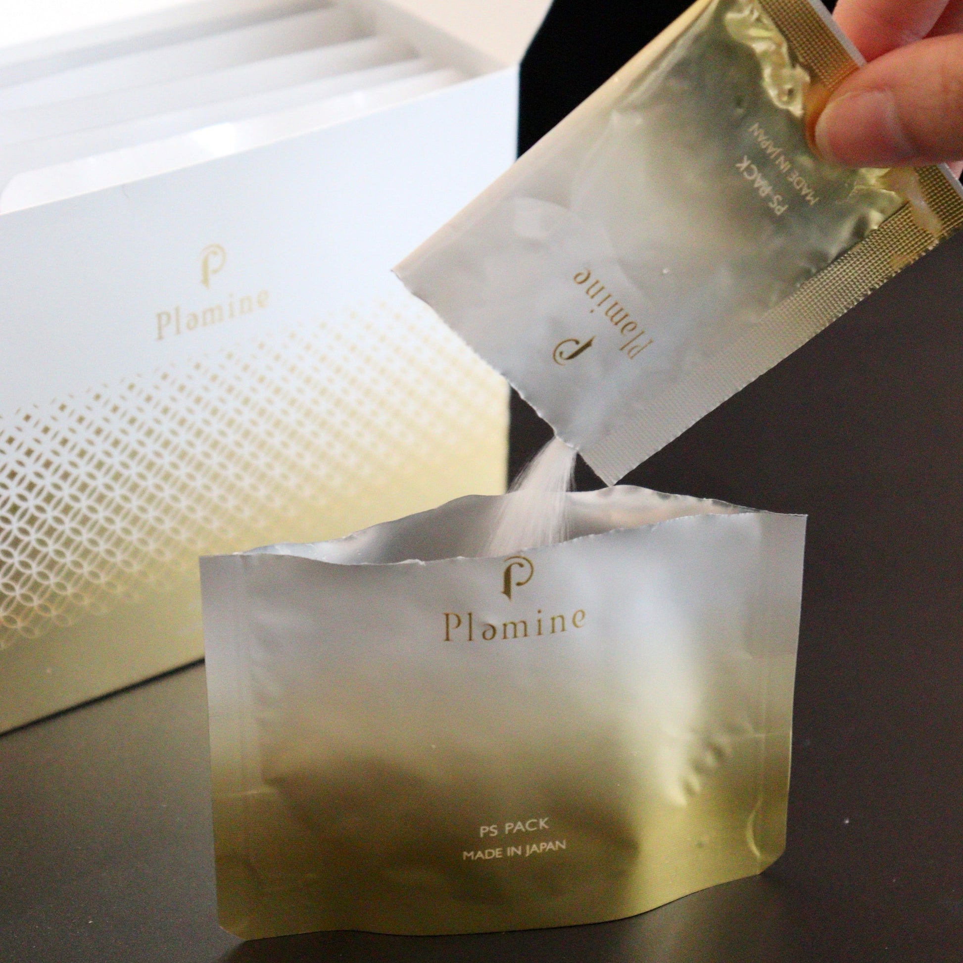 Plamine PS Pack box with spatula and application tool