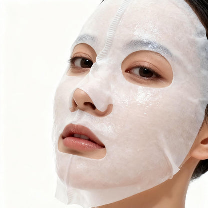 Plamine Z-Clear 3D facial sheet mask for glow skincare routine