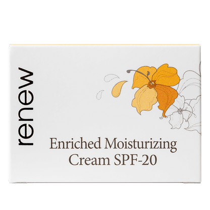 Renew Enriched Moisturizing Cream SPF-20 with box