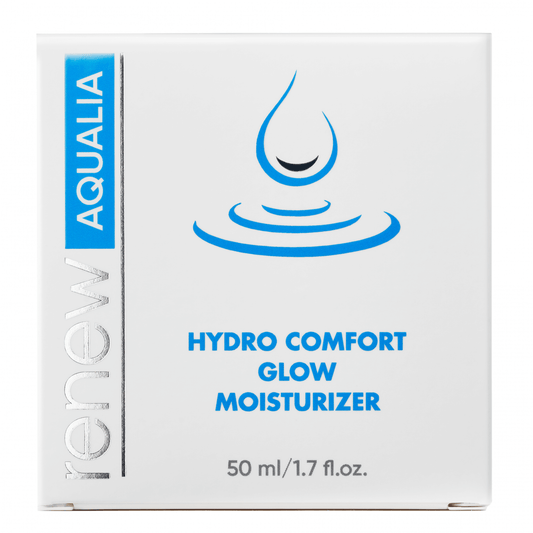 Hydro Comfort Glow Moisturizer by Renew in packaging