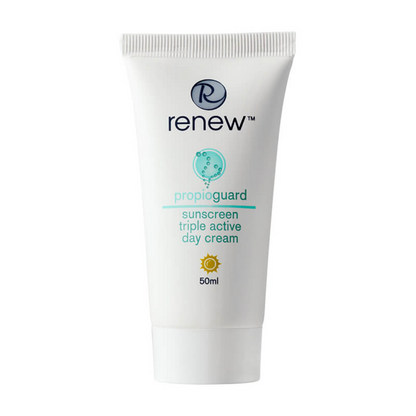 Renew Sunscreen Triple Active Day Cream – oil-free daily UV protection