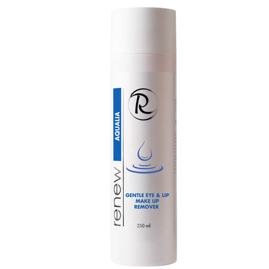 Close-up of Renew Gentle Eye & Lip Make-Up Remover – perfect for sensitive skin cleansing