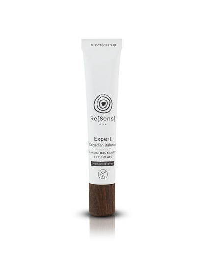 Re[Sens] Bakuchiol Neuro Eye Cream 15 ml white aluminium tube with wooden cap