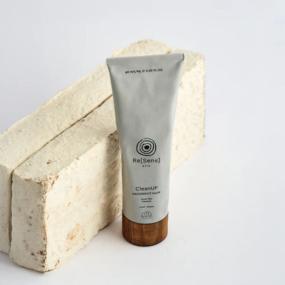 Resens Absorbent Mask Verpackung – nachhaltige Kosmetik