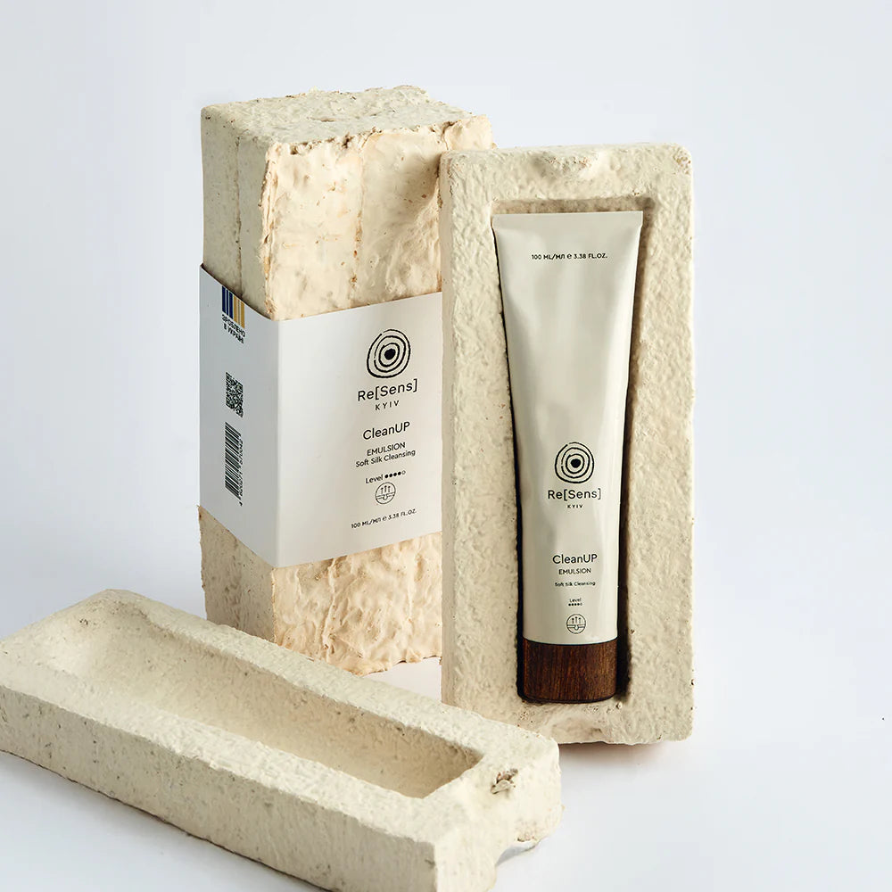 Resens CleanUp Emulsion Verpackung – nachhaltige Kosmetik