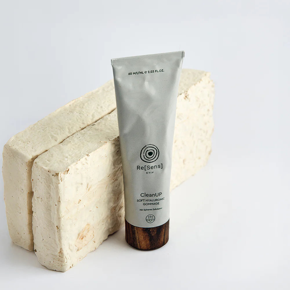 Resens Hyaluronic Gommage Verpackung – nachhaltige Kosmetik