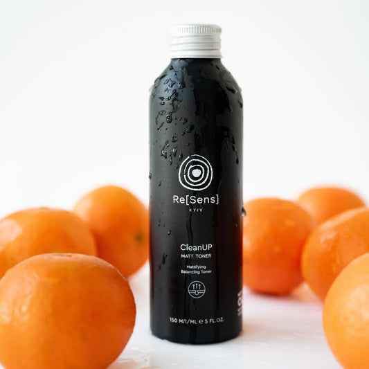 Re[Sens] CleanUp Matt Toner bottle minimal packaging